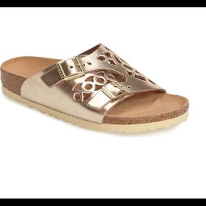 Bellary Birkenstock’s rose gold